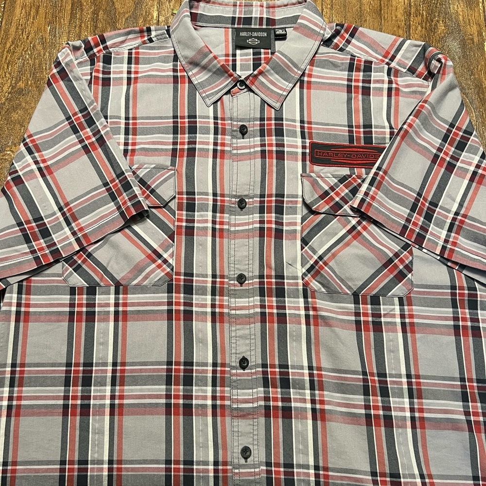 Harley Davidson button down comfortable riding shirt